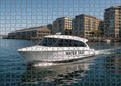 Battery-electric Water Taxi 100 Piece Puzzle