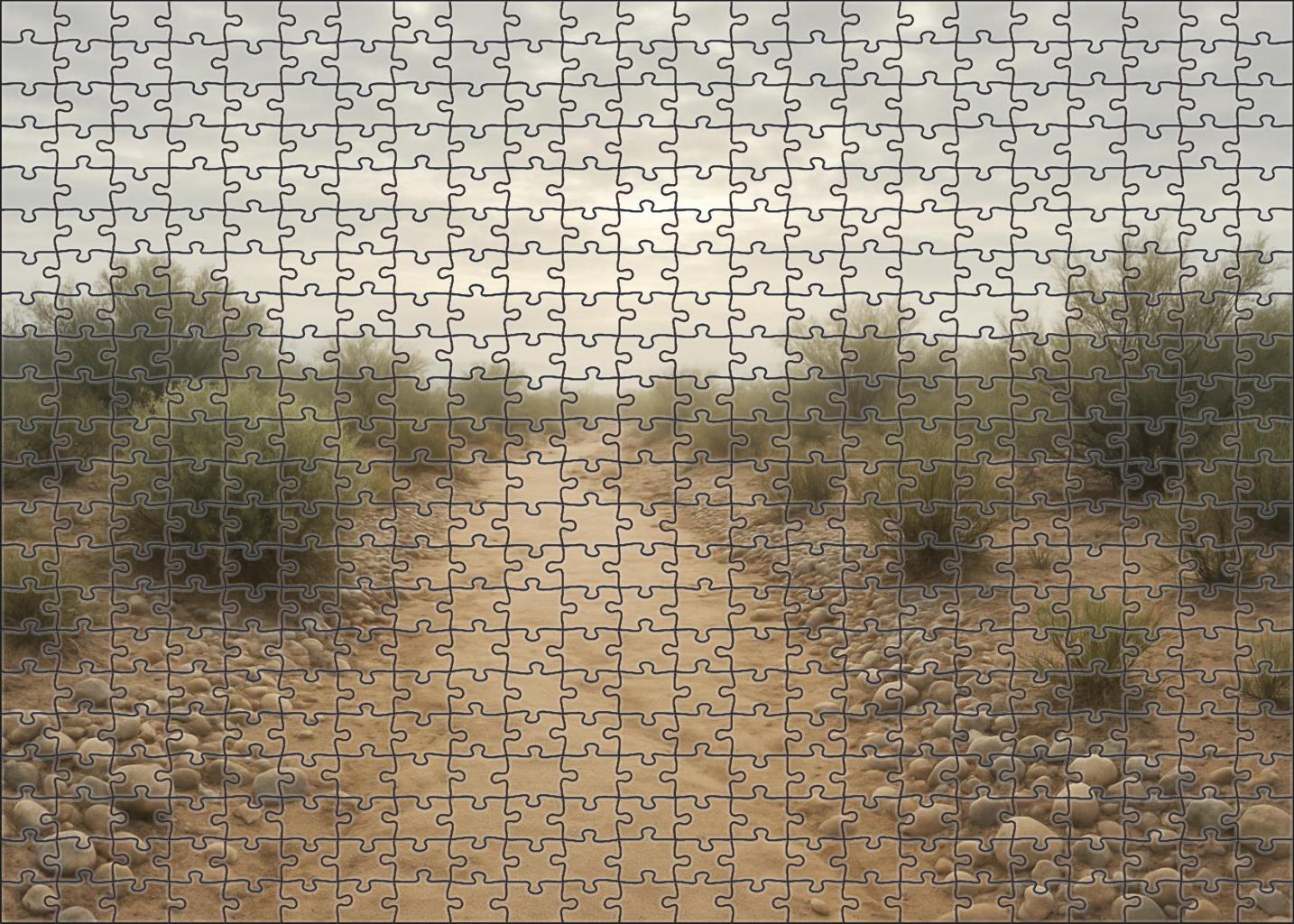 Amber Washbed Passage 1000 Piece Puzzle