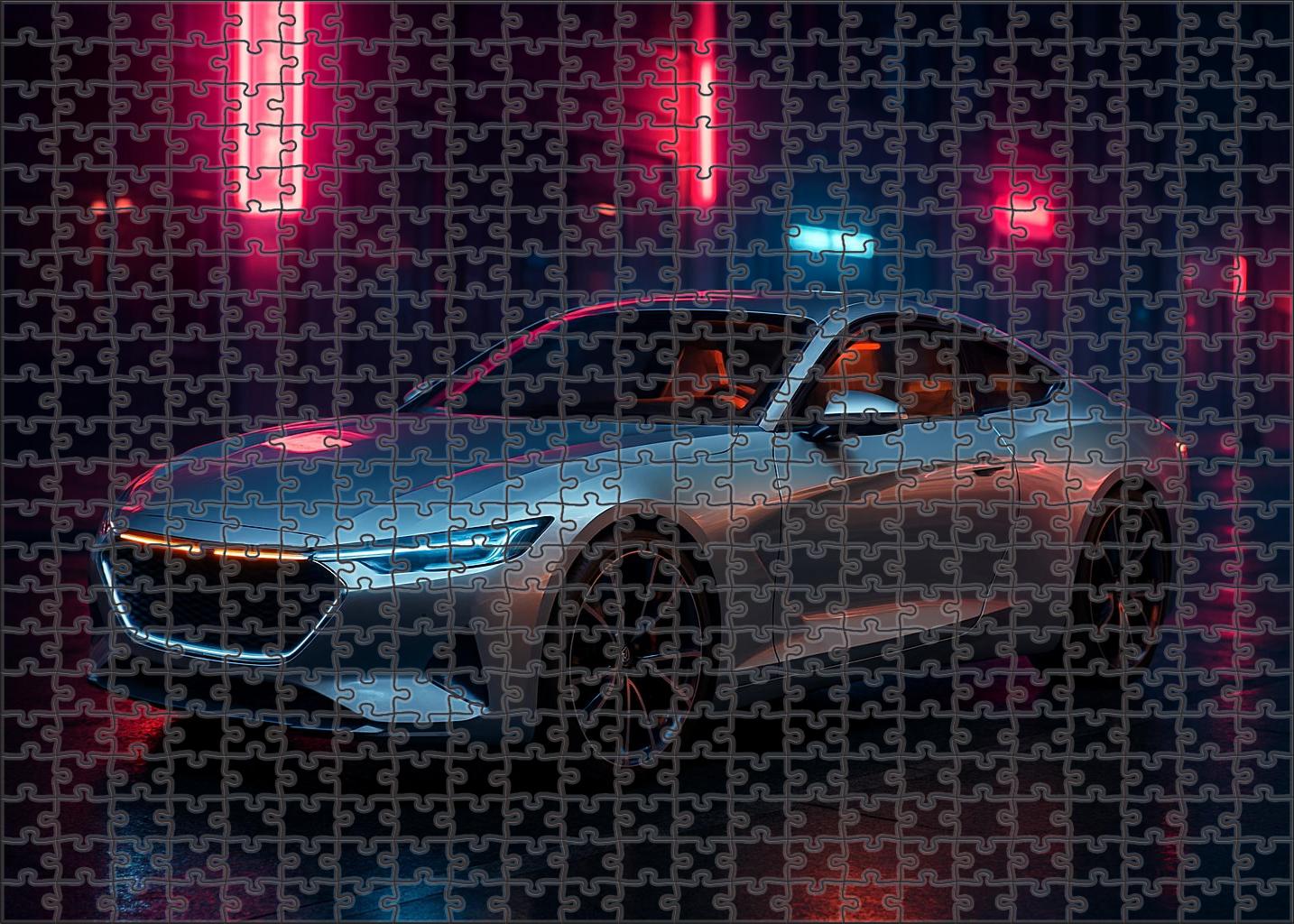 Eclipse Veloce Twin-turbo V6 Urban Sports Cruiser 500 Piece Puzzle