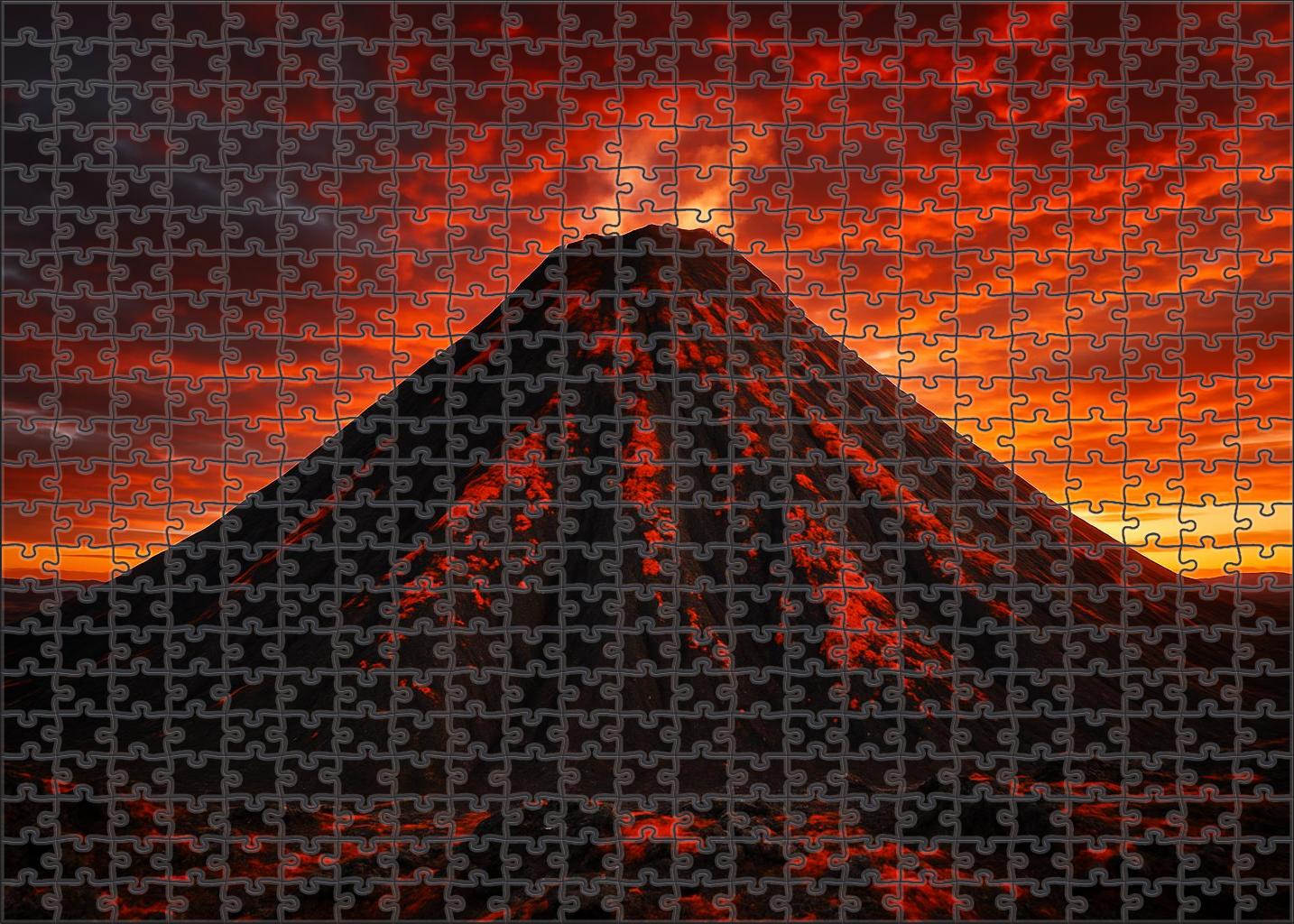 Sunfire Volcanic Cone 200 Piece Puzzle
