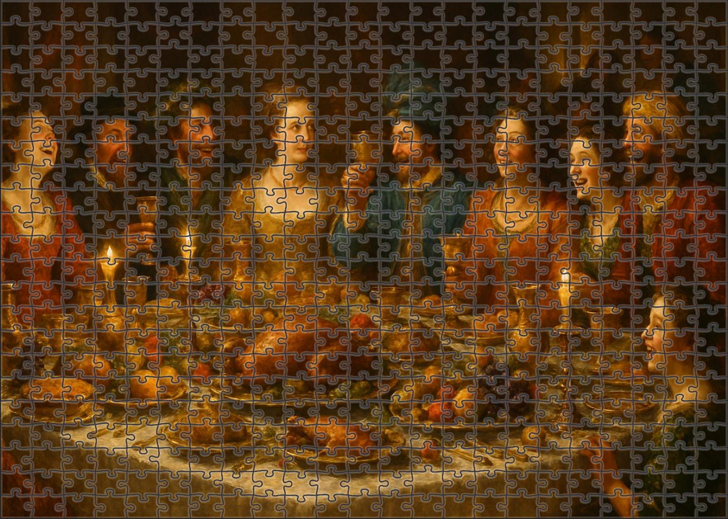 Feast Of Revelry Unique Puzzle Design