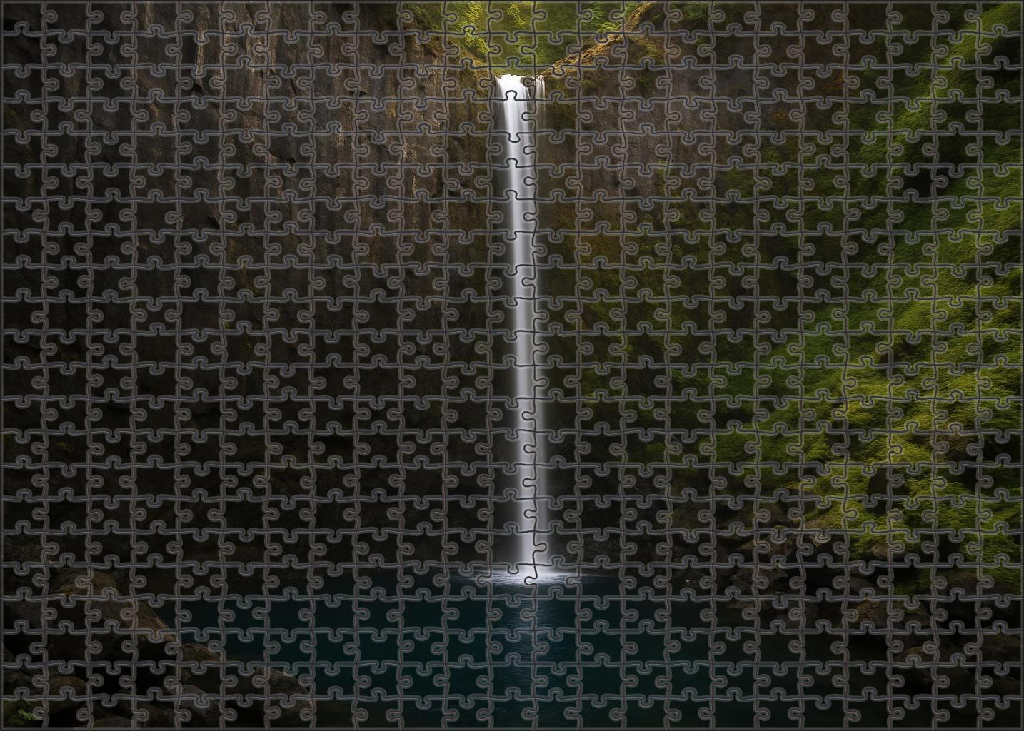 Crystal Veil Plunge Puzzle For Adults