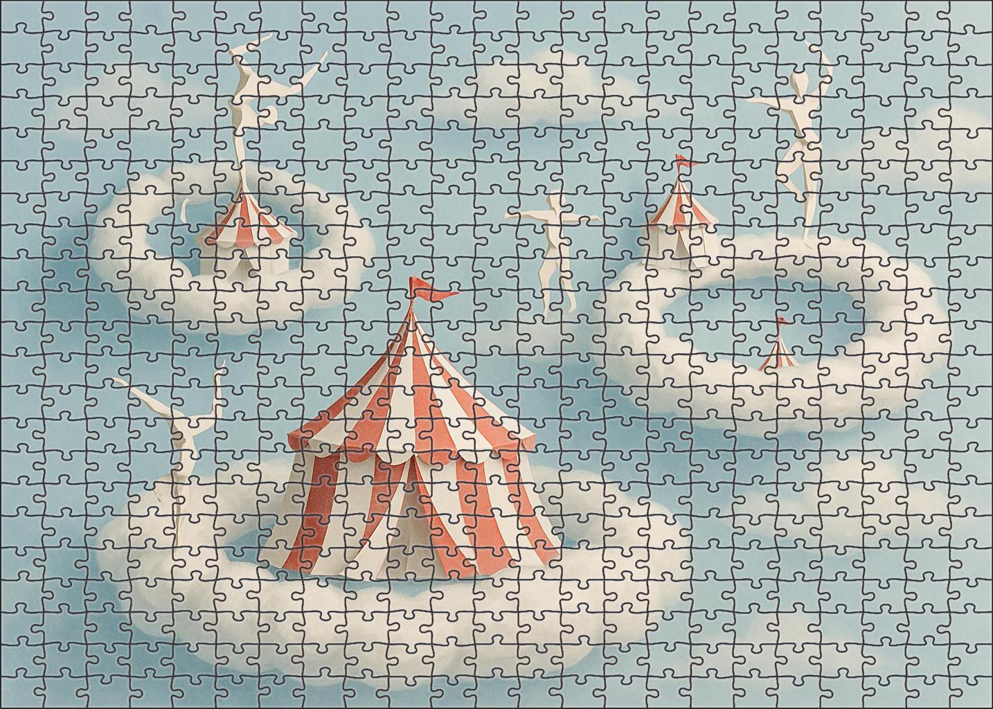 The Paper Circus On Cloud Rings Puzzle Collection