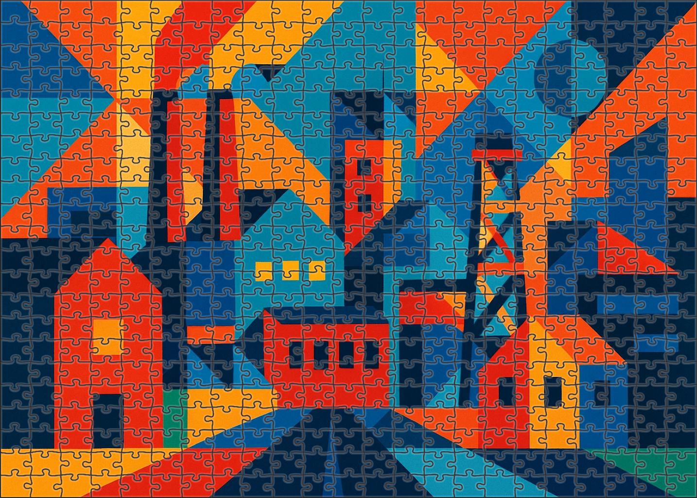 Rhapsody Of Modernity 200 Piece Puzzle