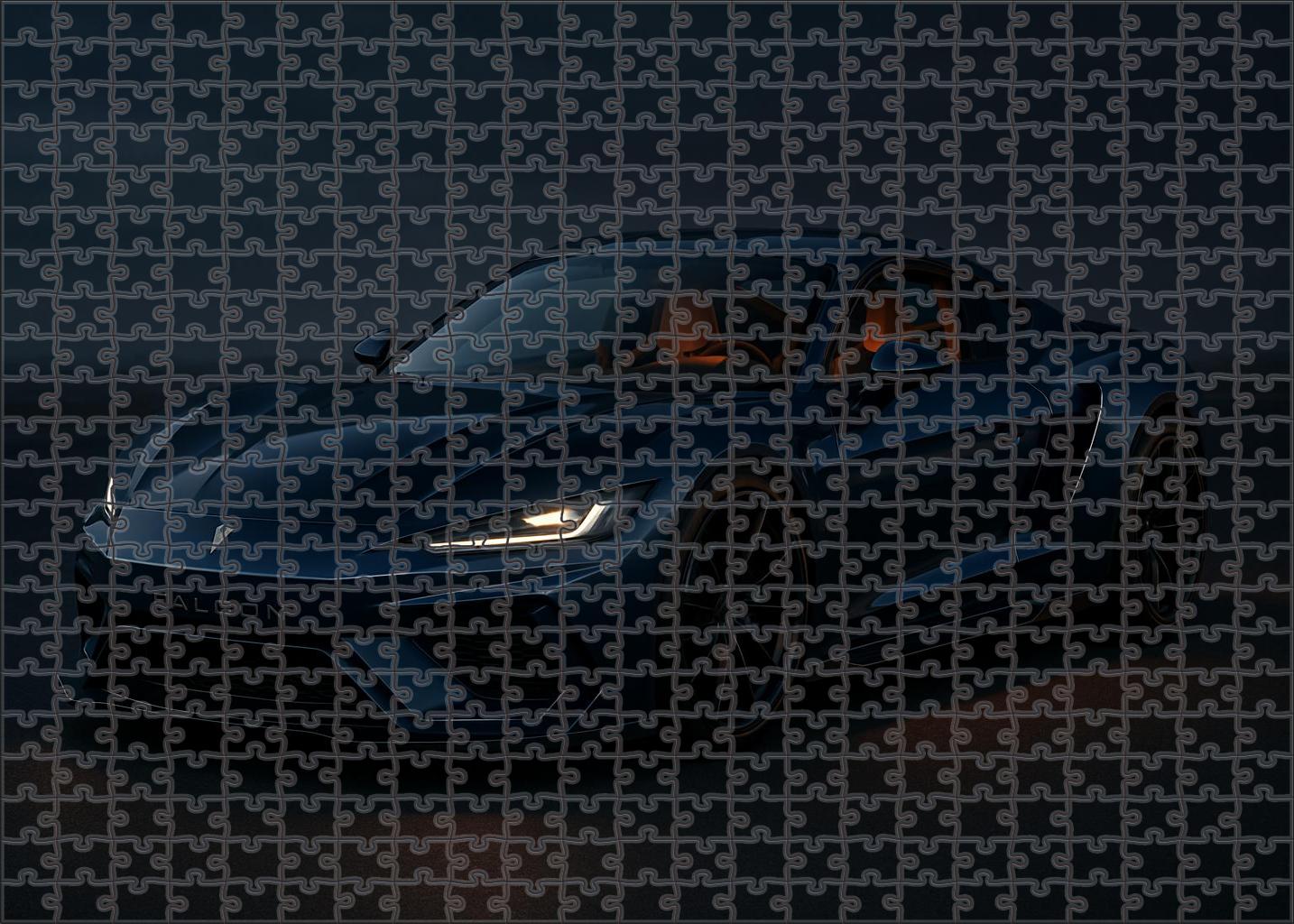 Falcon Aero Rs Twin-turbocharged Precision Roadster Puzzle For Kids