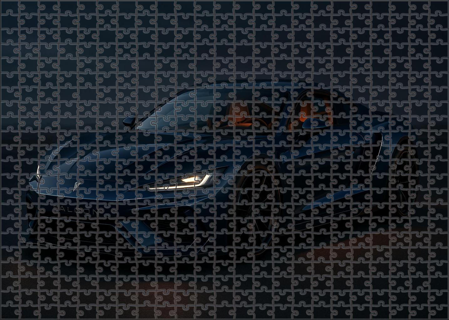 Falcon Aero Rs Twin-turbocharged Precision Roadster Puzzle For Kids