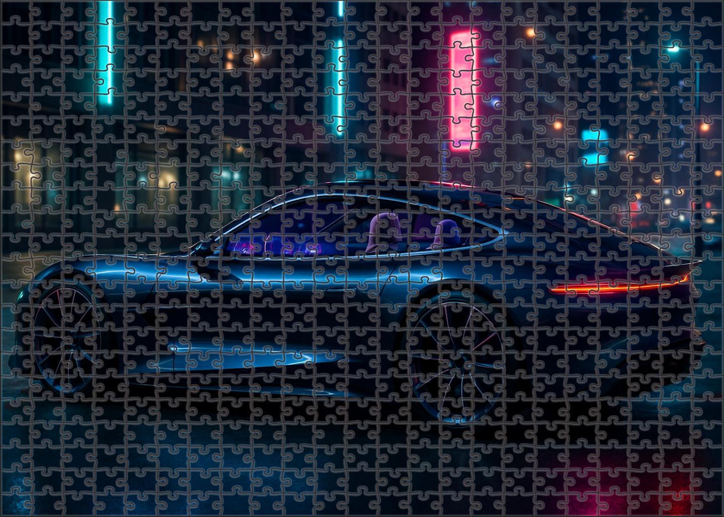 Eclipse Nova 700e All-electric Luxury Hyper Gt With Next-gen Autonomous Tech 300 Piece Puzzle