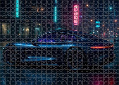 Eclipse Nova 700e All-electric Luxury Hyper Gt With Next-gen Autonomous Tech 300 Piece Puzzle