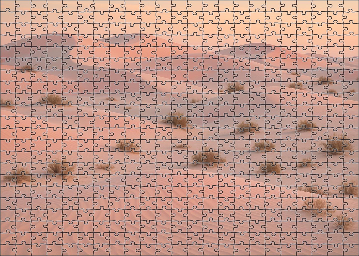 Rose Quartz Dune Sanctuary Family Puzzles