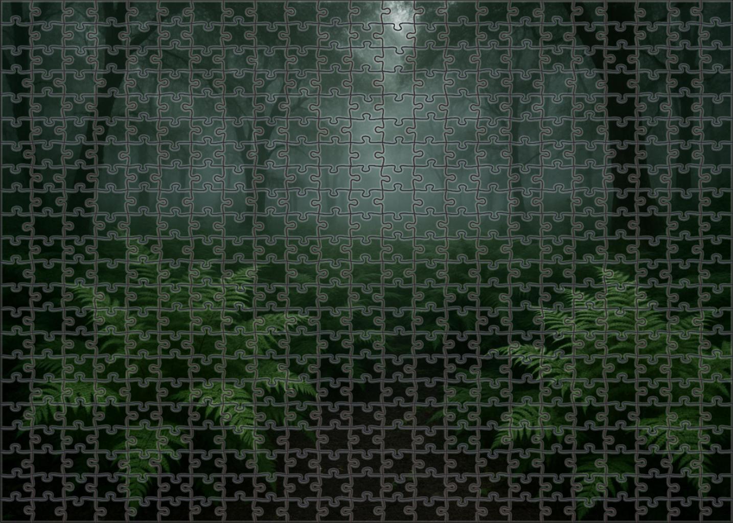 Misty Fern Glade 500 Piece Puzzle