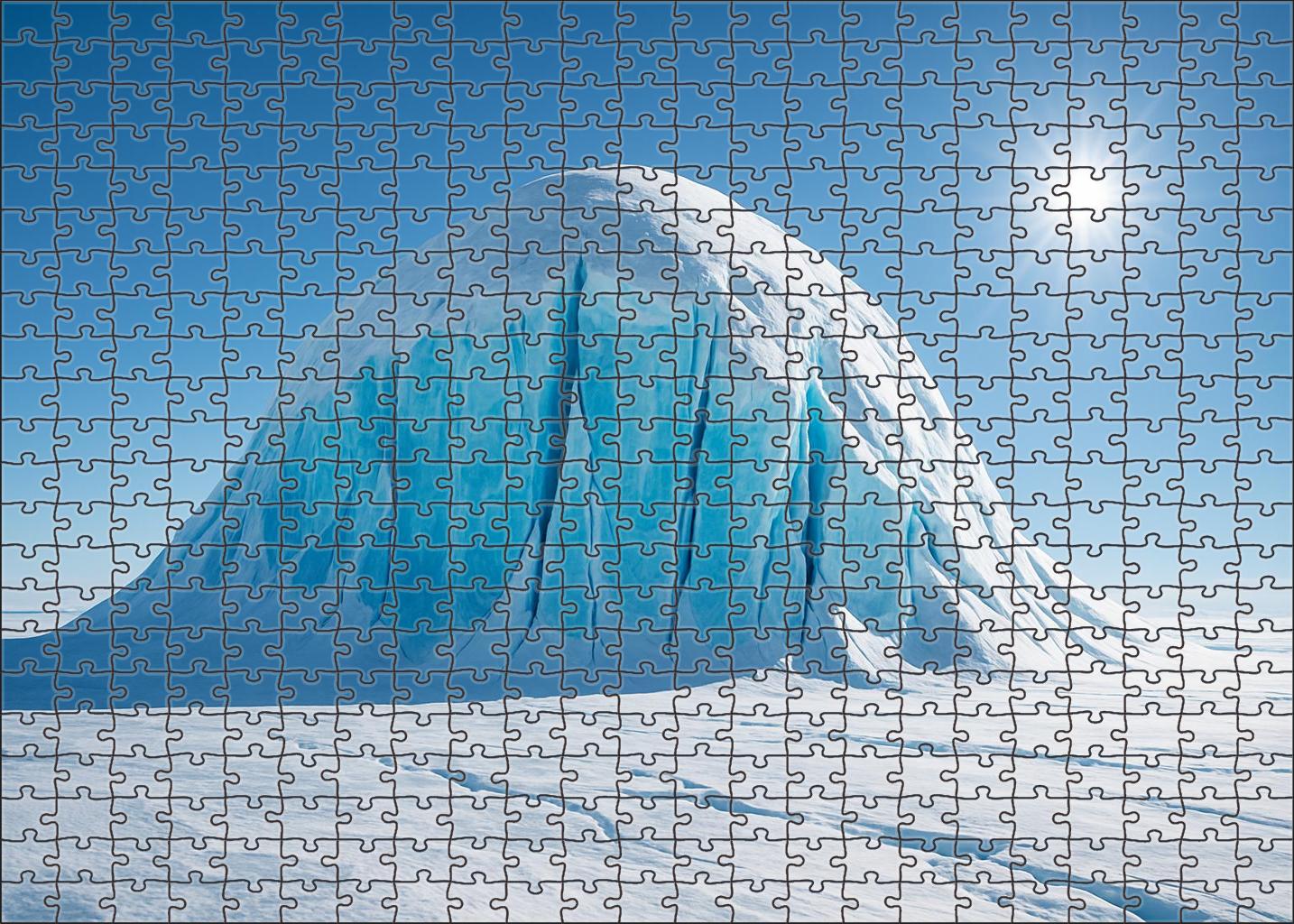 Crystal Ice Dome Challenging Puzzles