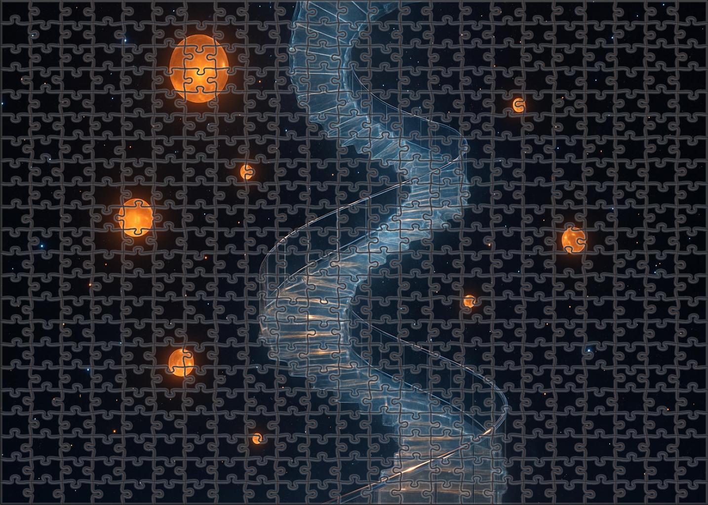 The Spiral Staircase Of Vanishing Echoes 300 Piece Puzzle