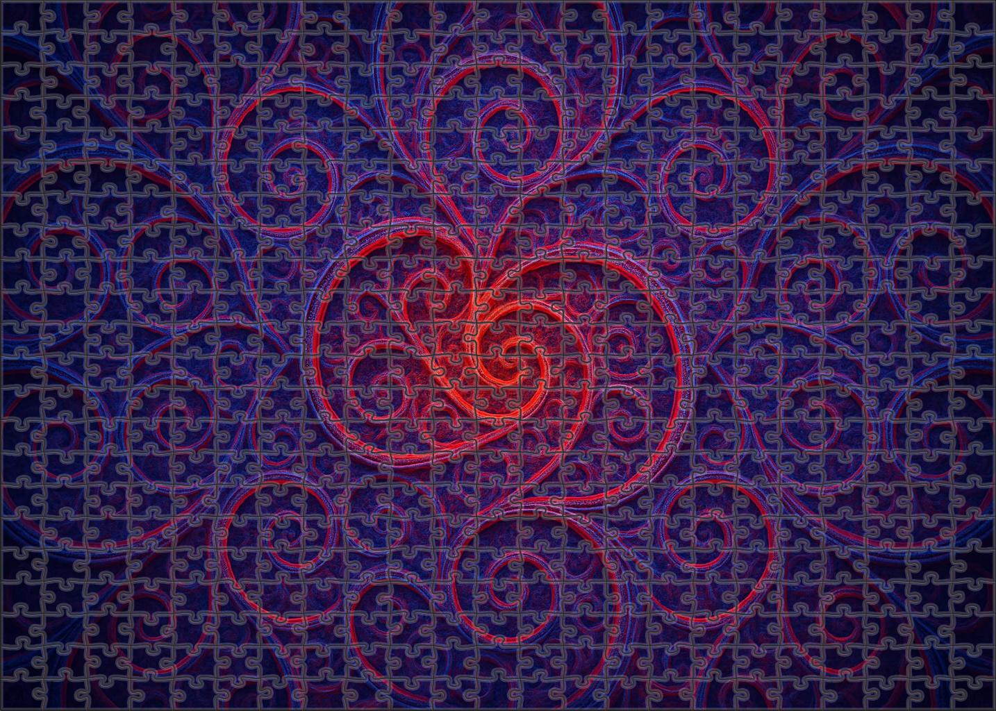 Fractals Of Emotional Resonance Family Puzzles