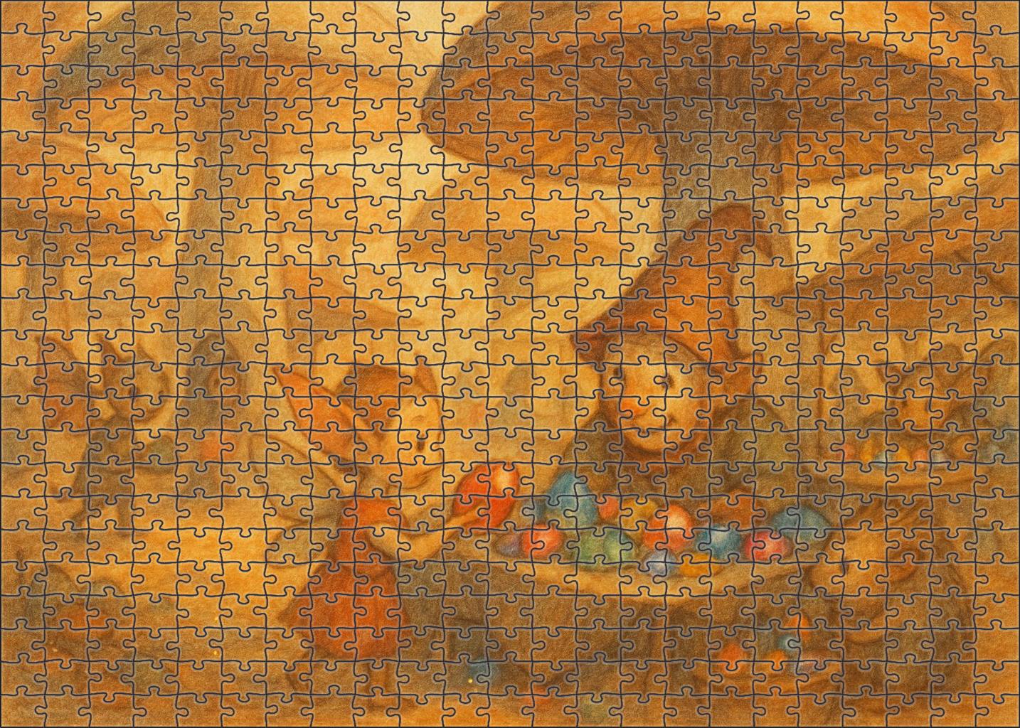 The Secret Market Of Miniature Beasts 50 Piece Puzzle
