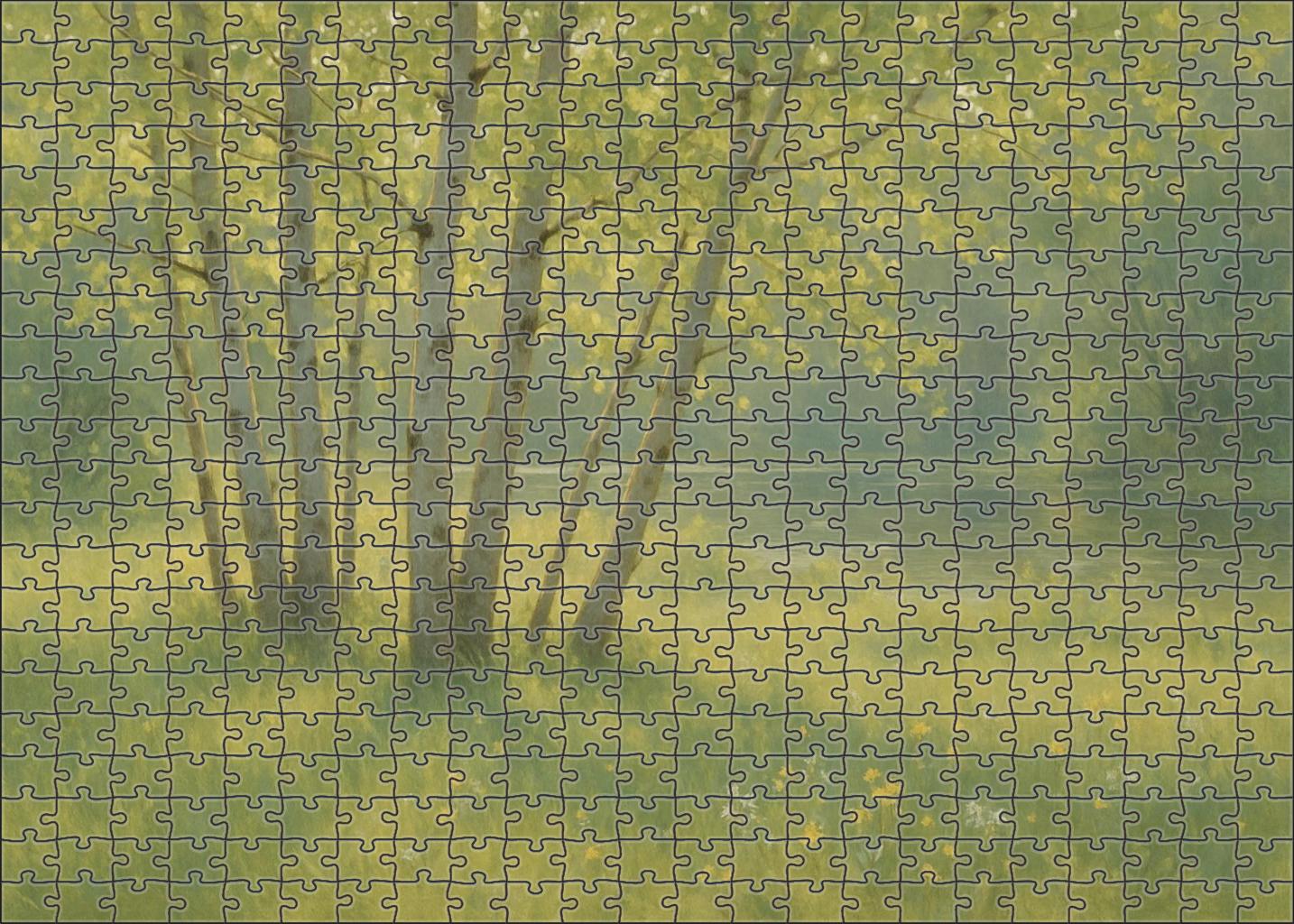 Whispering Alder Thicket 500 Piece Puzzle