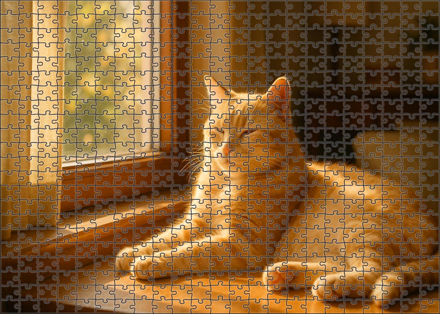Golden Dewdrop Soft Creamy Coat With Sweet Temperament Family Puzzles