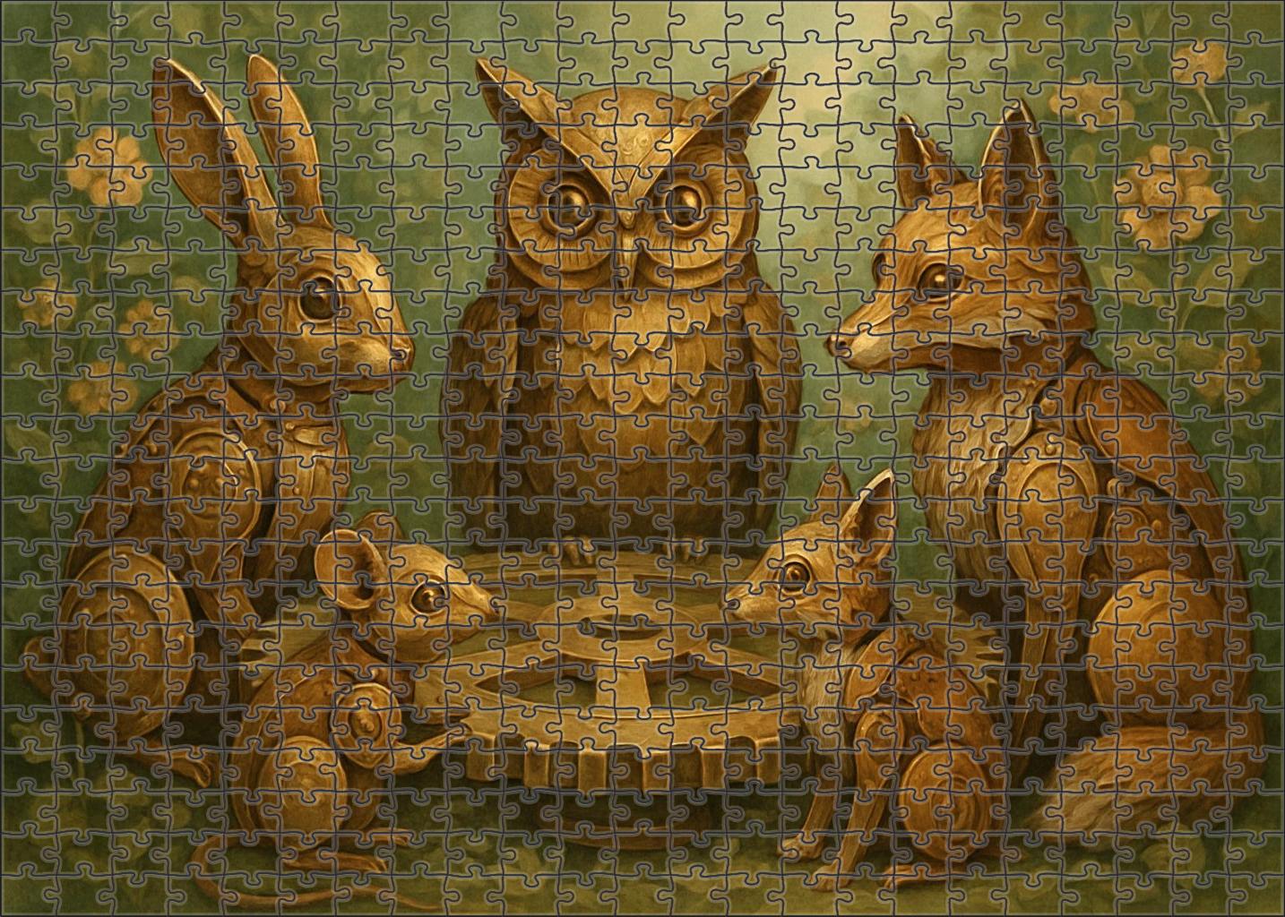 The Mechanical Garden Party Puzzle Collection