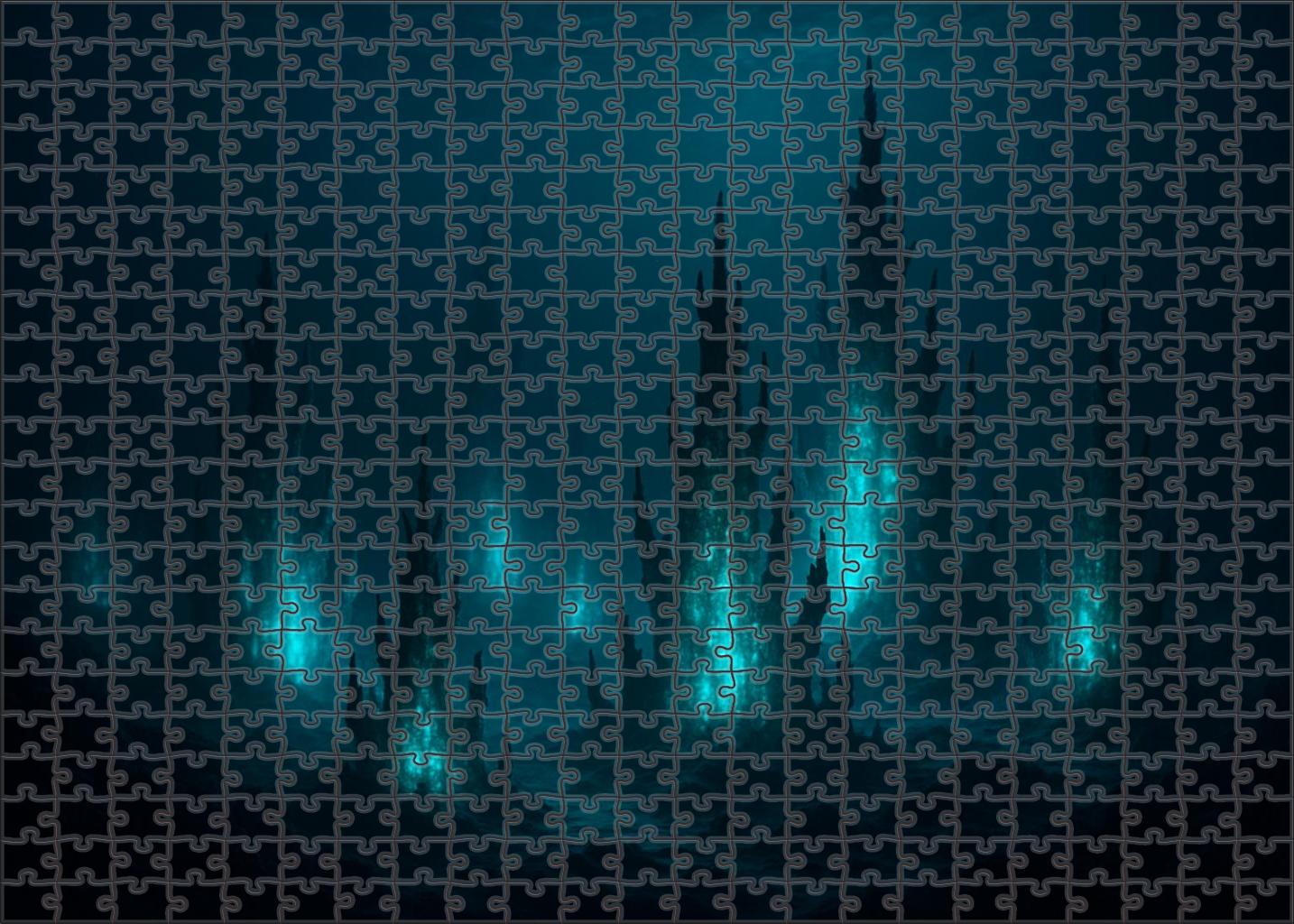 The Coral Cathedral Of Shadows Puzzle For Adults