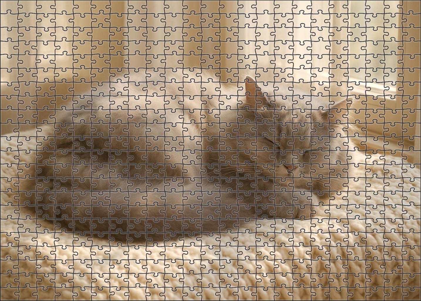 Cloud Mist Soft Gray Plush Toy Dog With Calm Temperament Puzzle Collection