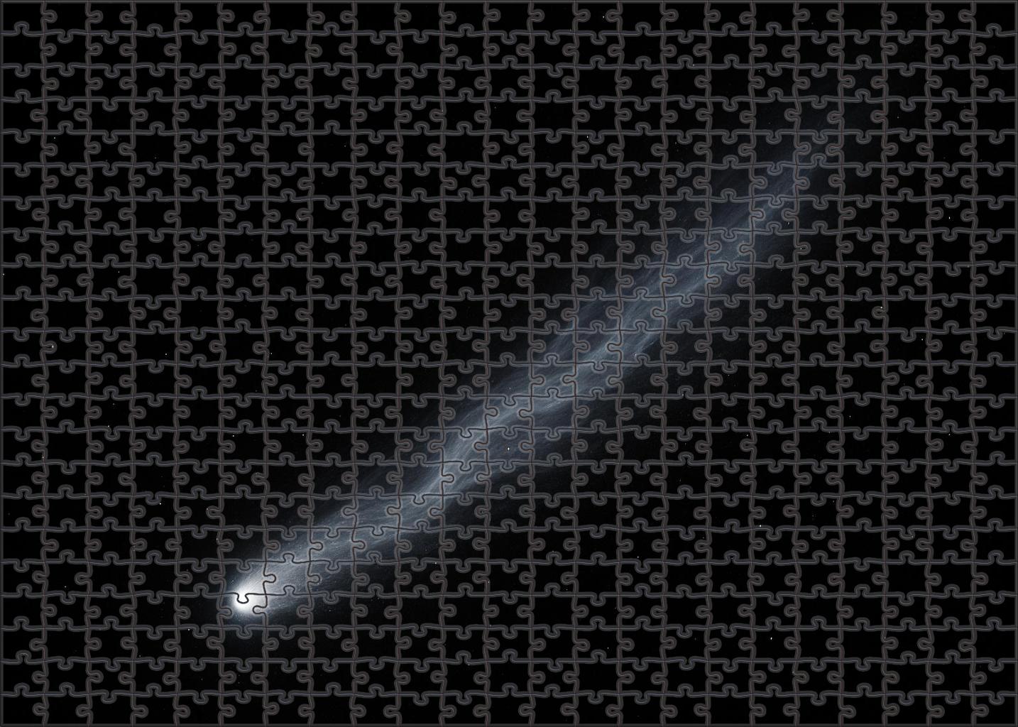 Silver Comet Tail Veil Puzzle Collection