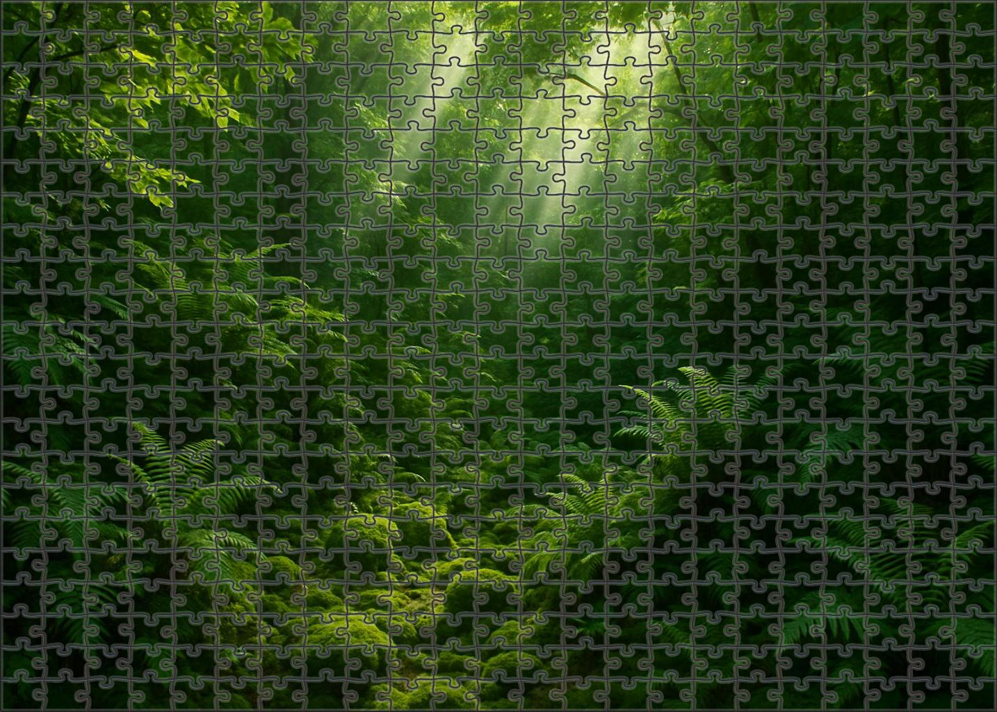 Emerald Understory Realm 300 Piece Puzzle