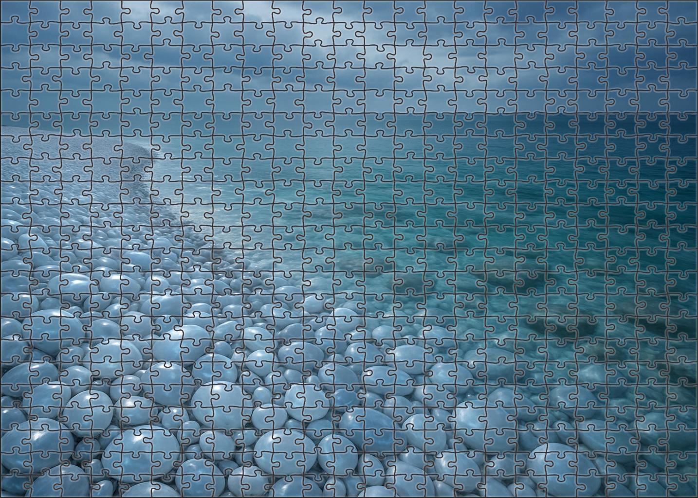 Secluded Moonstone Beach 50 Piece Puzzle