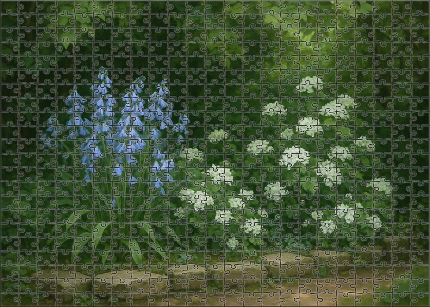 Serene Bluebell Nook Puzzle Challenge