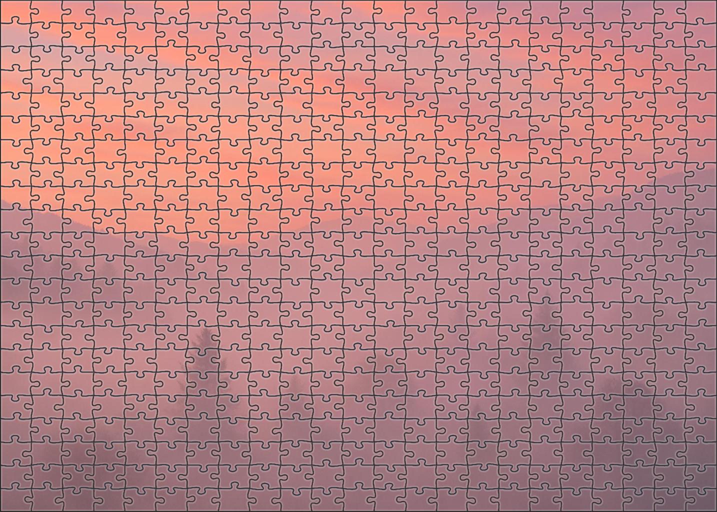 Pastel Mist Glow 100 Piece Puzzle