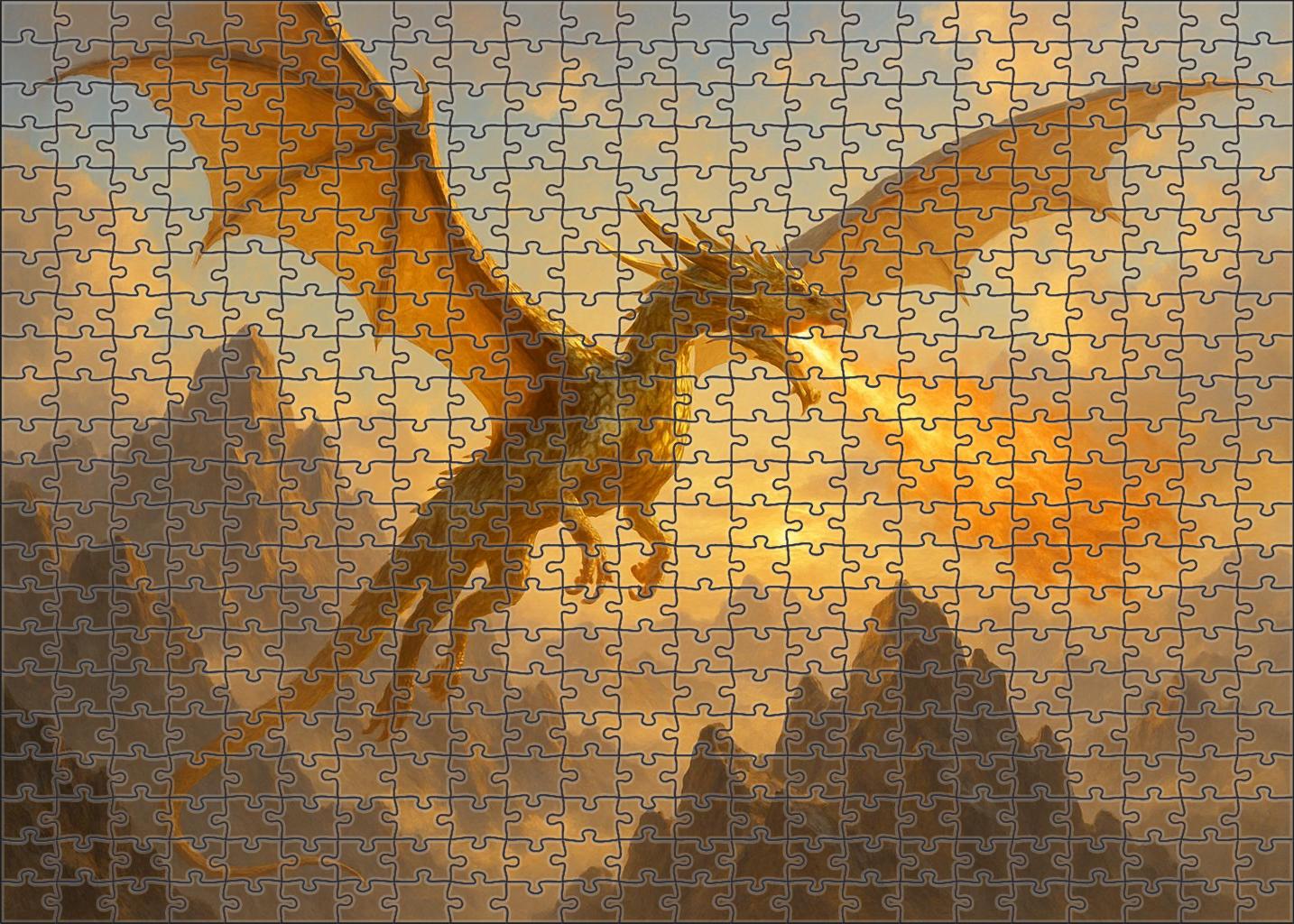 Skyflare Wyrm 20 Piece Puzzle