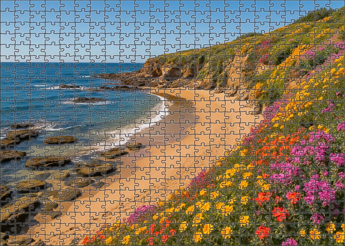 Golden Cove Retreat 100 Piece Puzzle