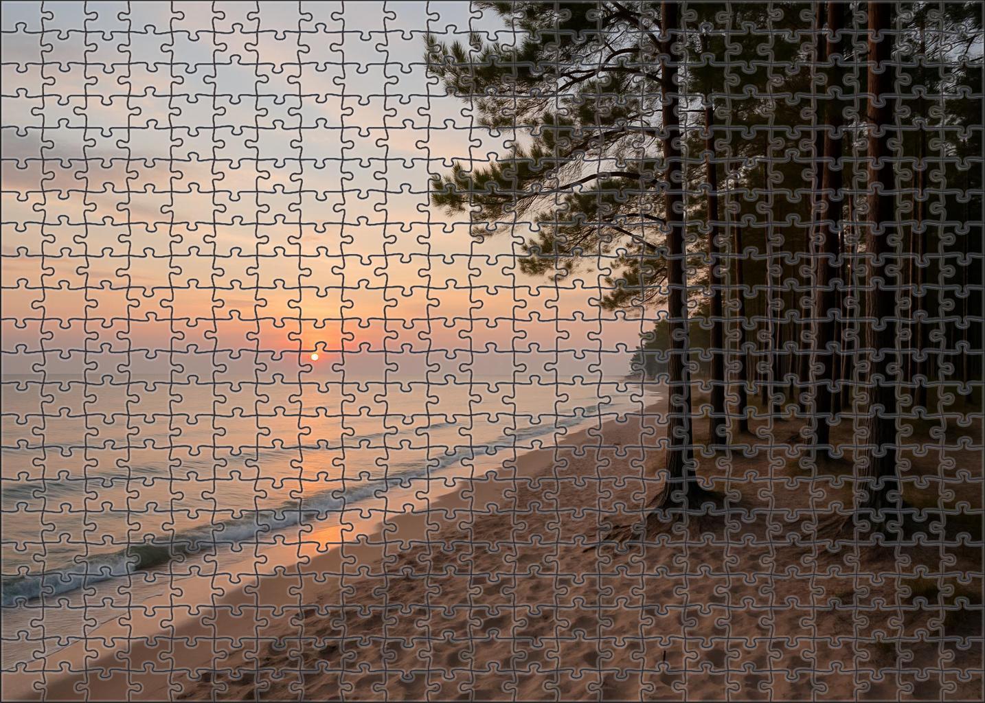 Whispering Pine Beach 50 Piece Puzzle