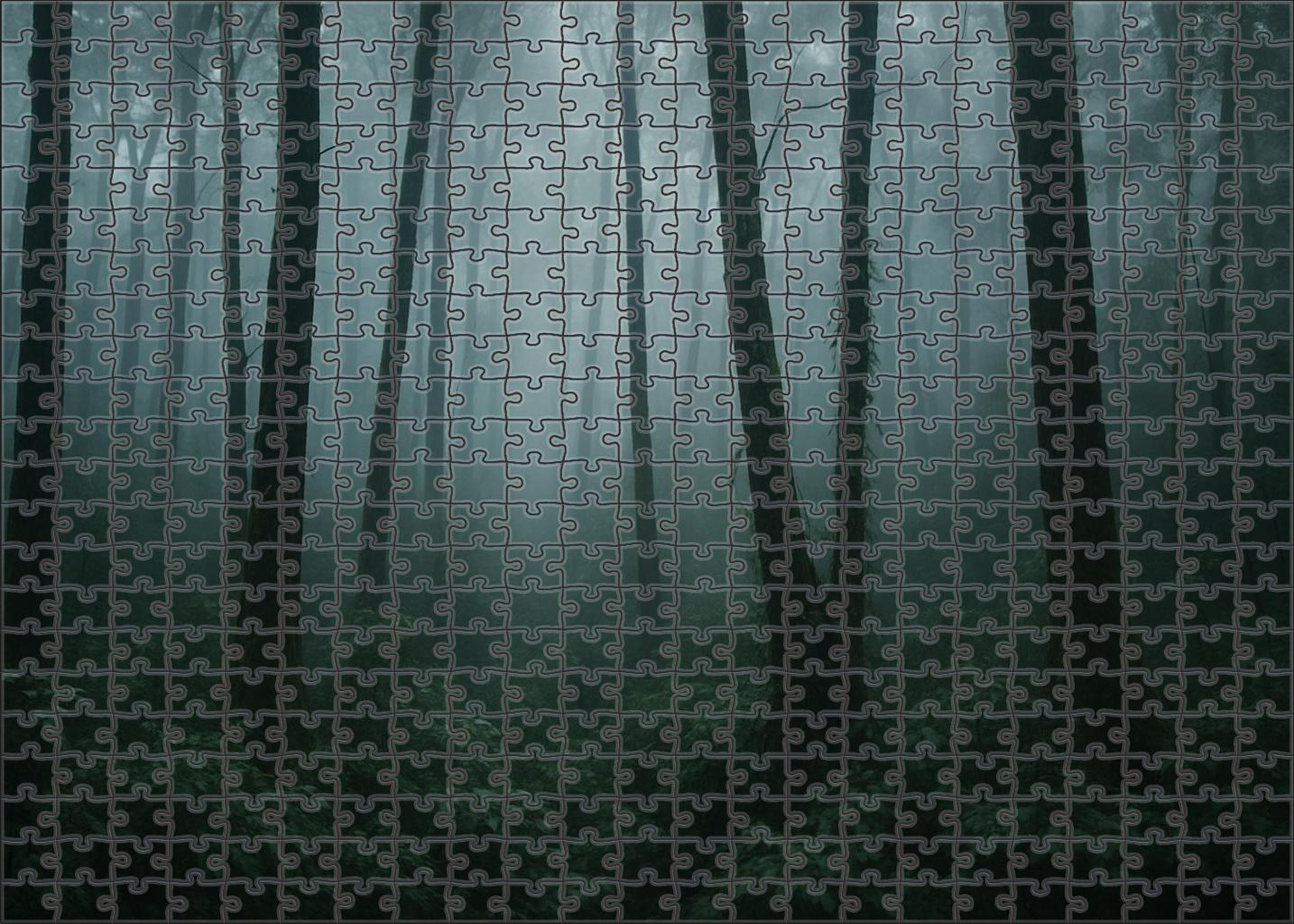 Misty Ridge Thicket Unique Puzzle Design