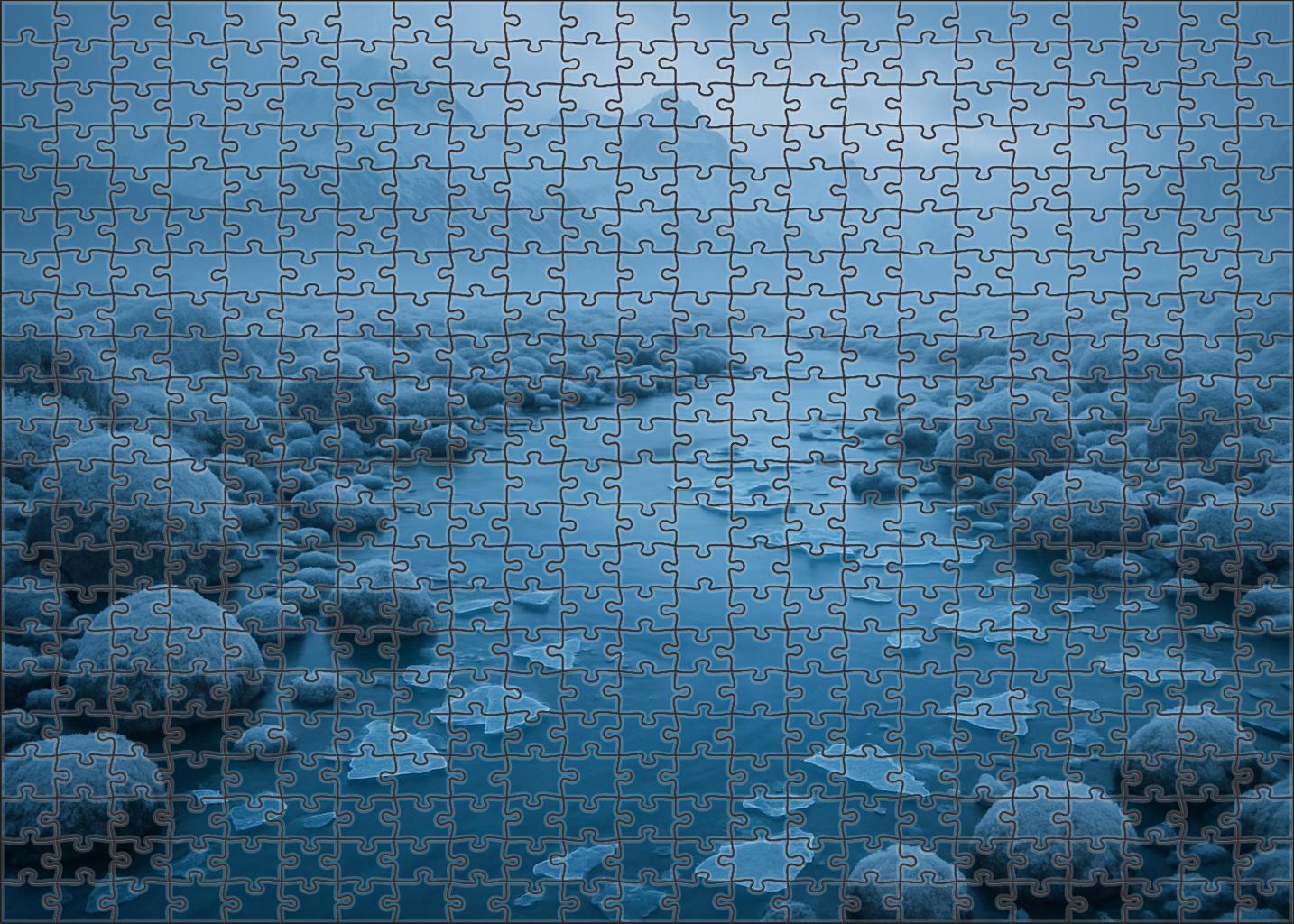 Glacial River Mirage Challenging Puzzles