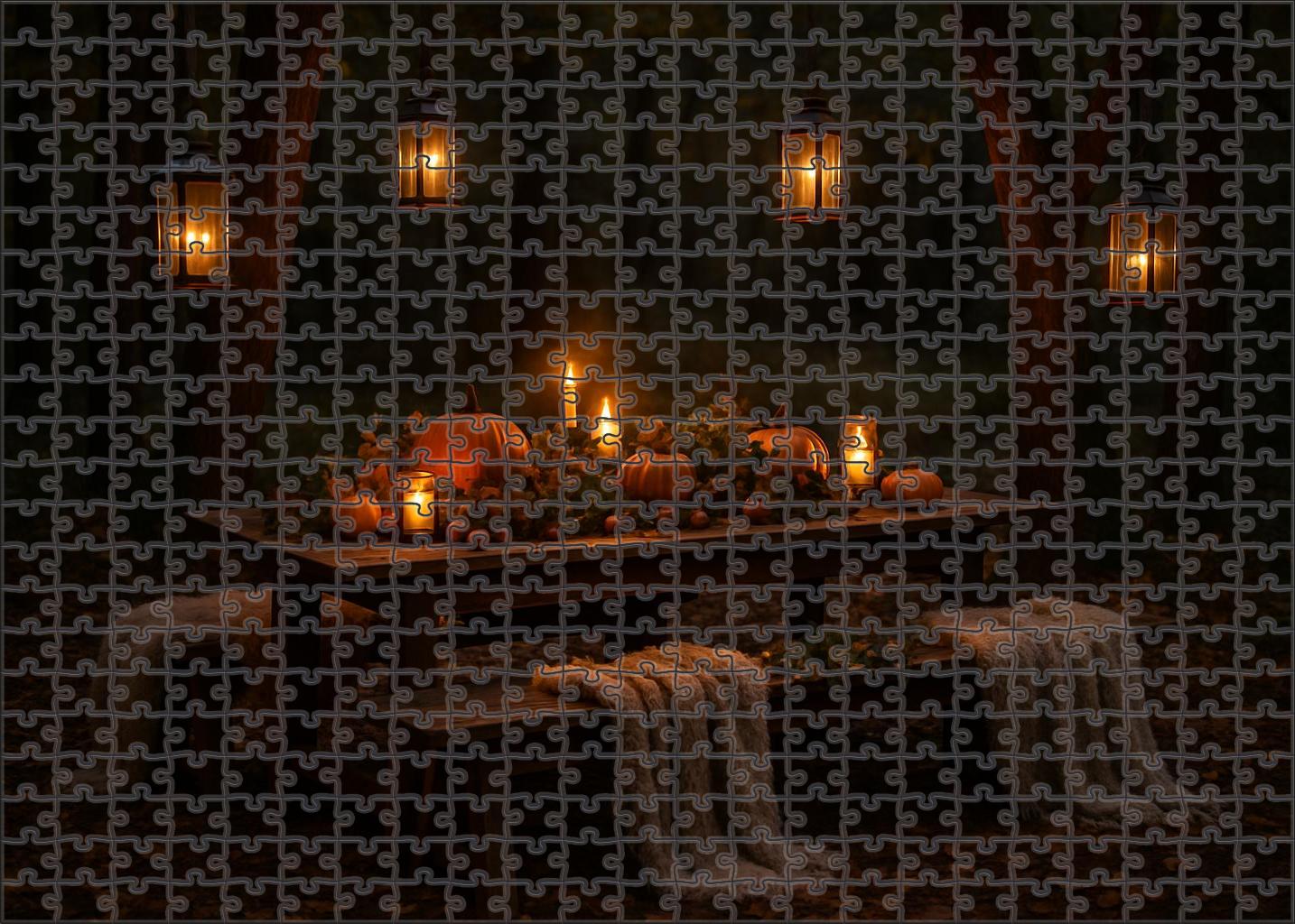 Amber Woodland Feast Family Puzzles