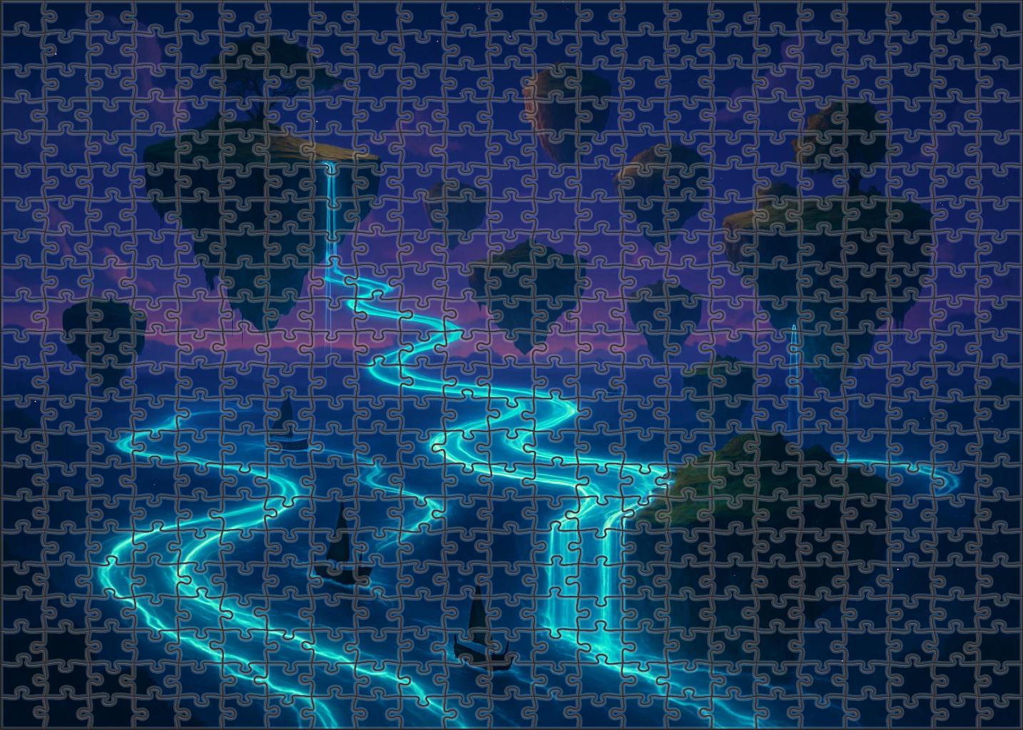 Veins Of The Sky Harbor 200 Piece Puzzle