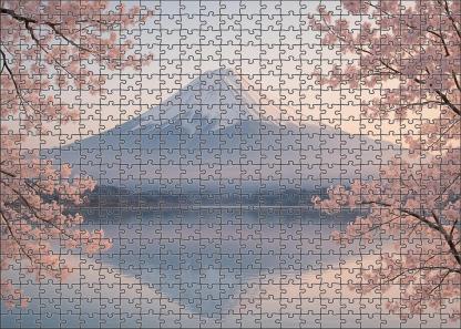 Mount Fuji Honshu Island Japan Identified By 7612 Globally As A Natural And Cultural Icon Puzzle Fun