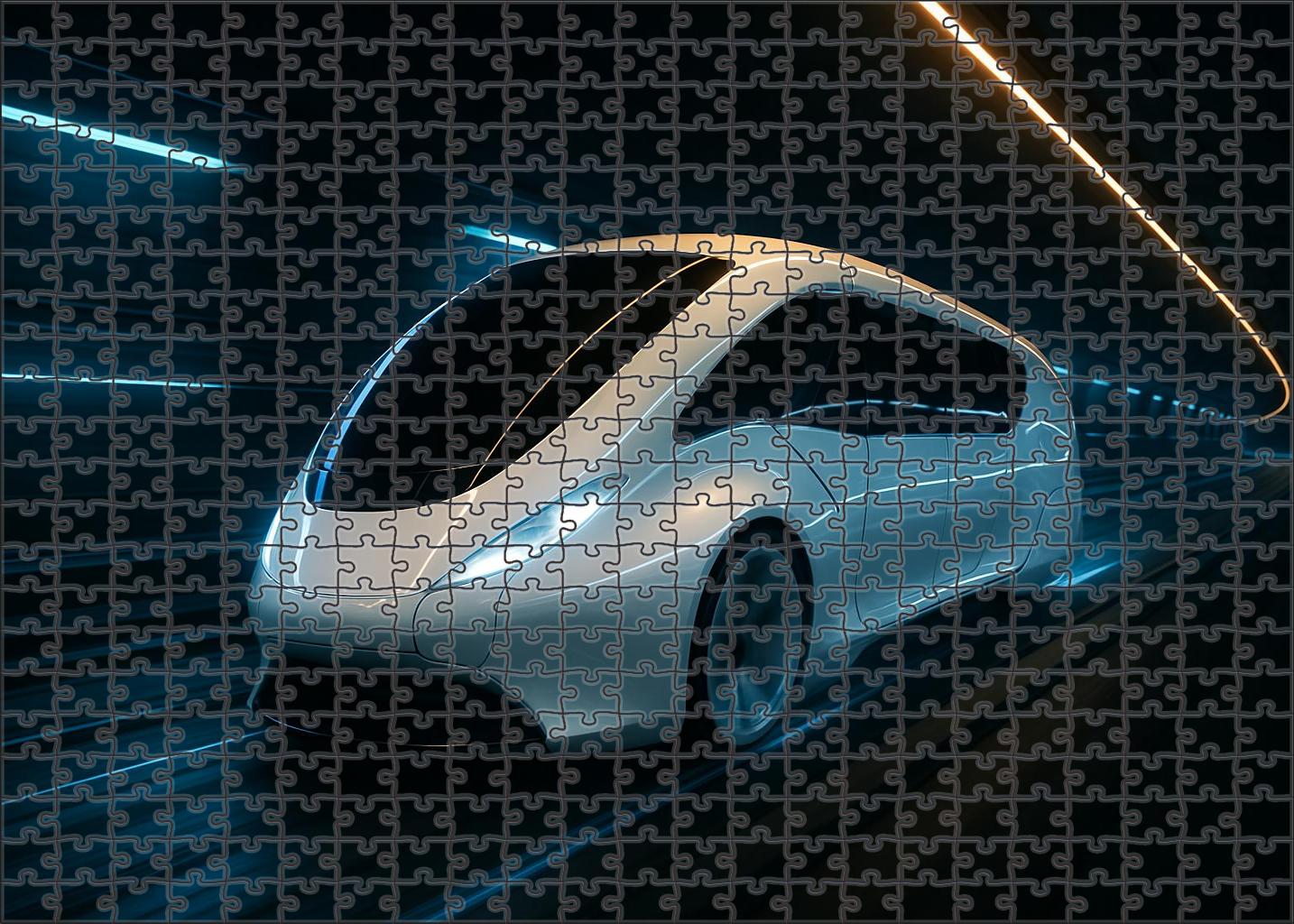 Compressed Air Rapid Transit Pod Premium Puzzle Pieces