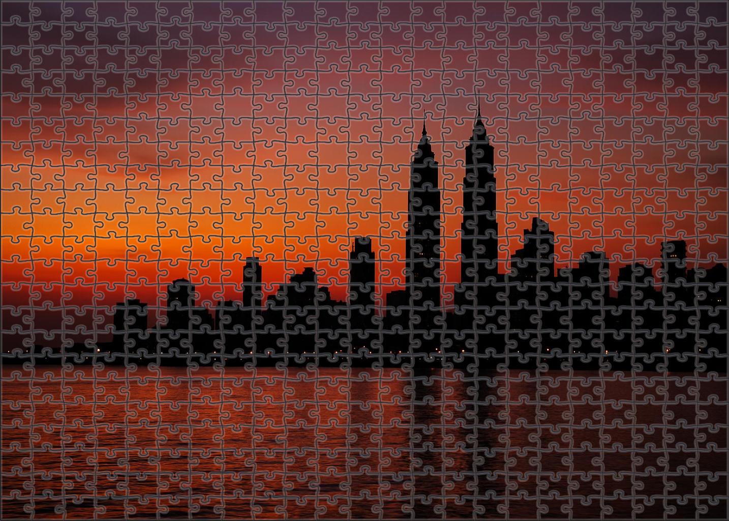 Mumbai Nariman Point Skyline Indias Premier Commercial Hub With A Striking Coastal Presence 200 Piece Puzzle