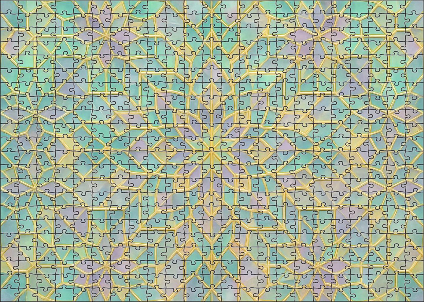 Kaleidoscope Of Forgotten Whispers 20 Piece Puzzle
