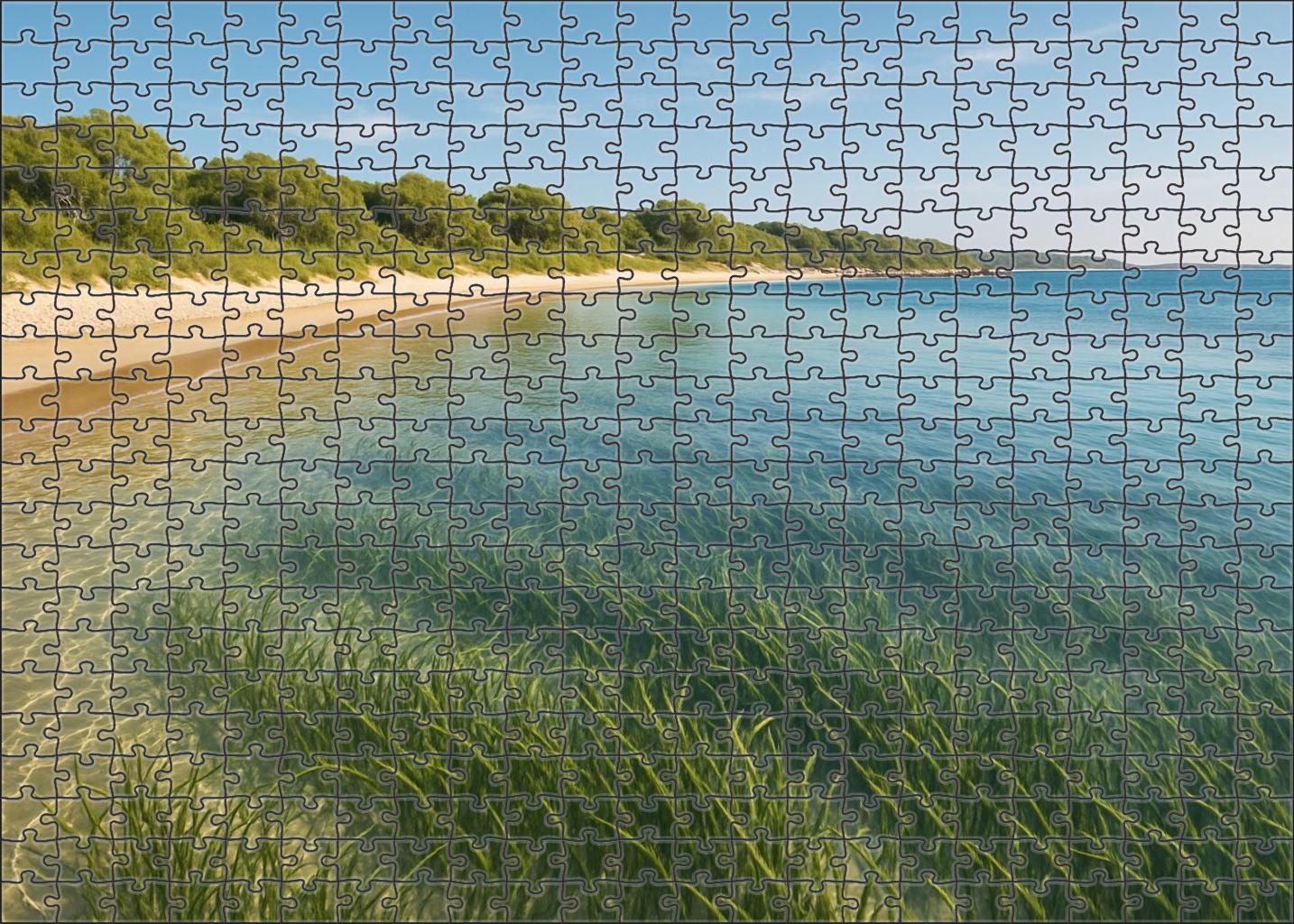 Seagrass Bay Sanctuary Puzzle For Adults