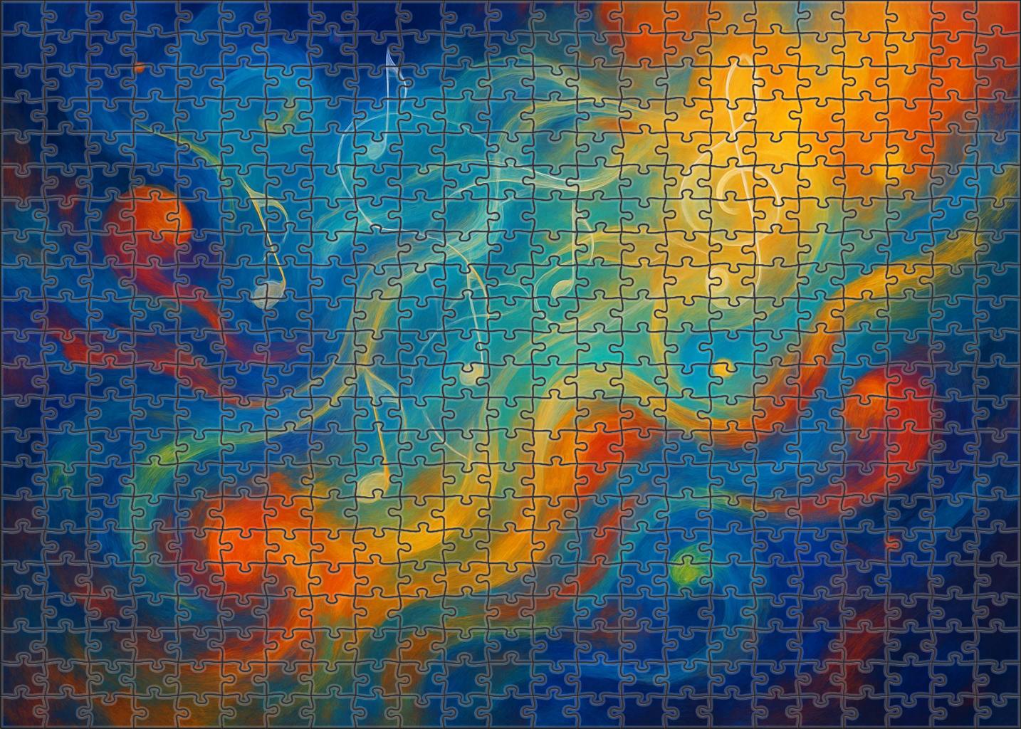 The Symphony Of Thoughts 500 Piece Puzzle