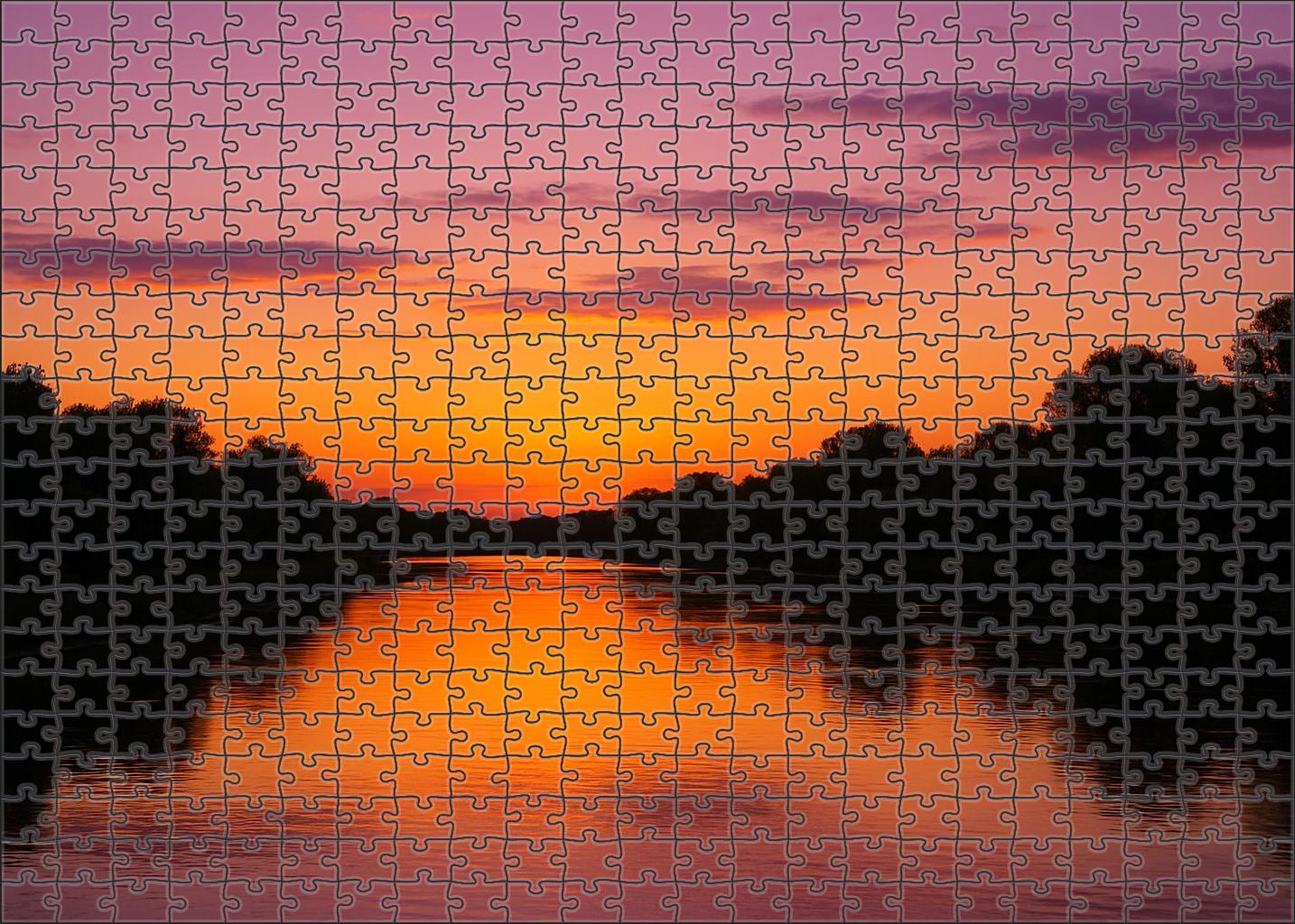 Amber Dusk Horizon 100 Piece Puzzle