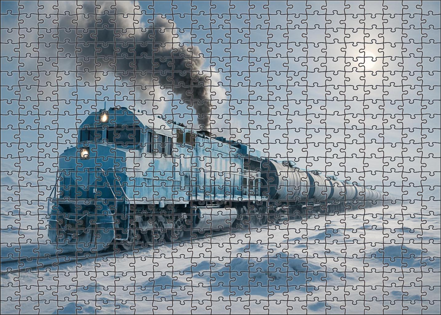 Aurora Frost Freight Hauler Puzzle Collection