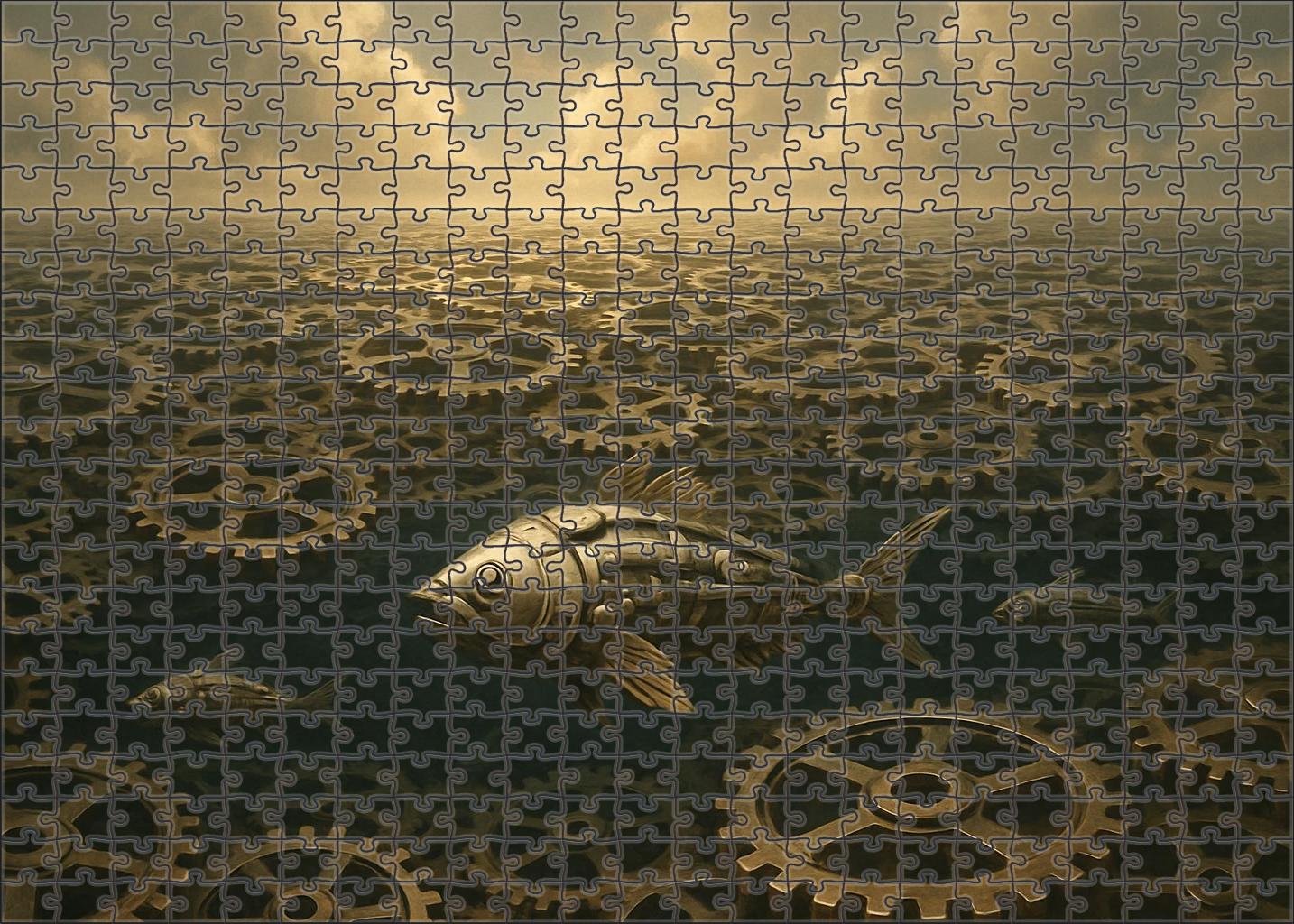 The Clockwork Oceans Silent Choir Puzzle For Kids