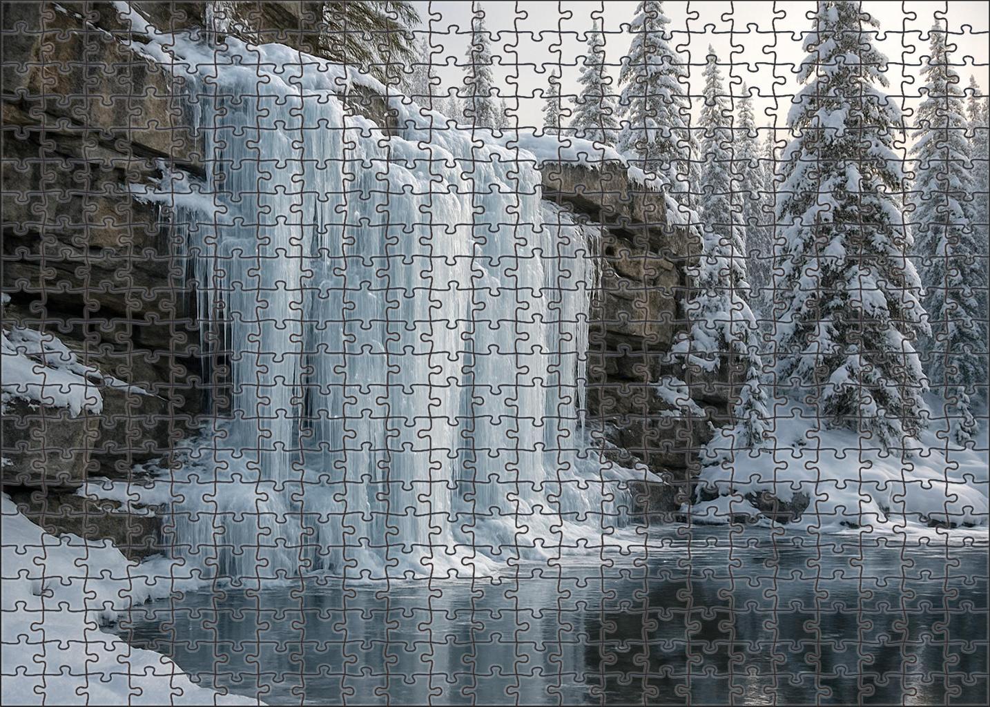 Frostfall Mirror Puzzle For Adults