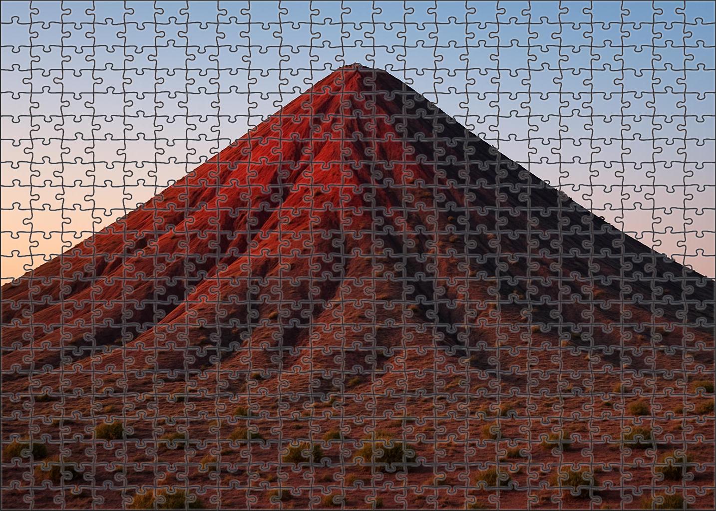 Ruststone Volcanic Cone 500 Piece Puzzle