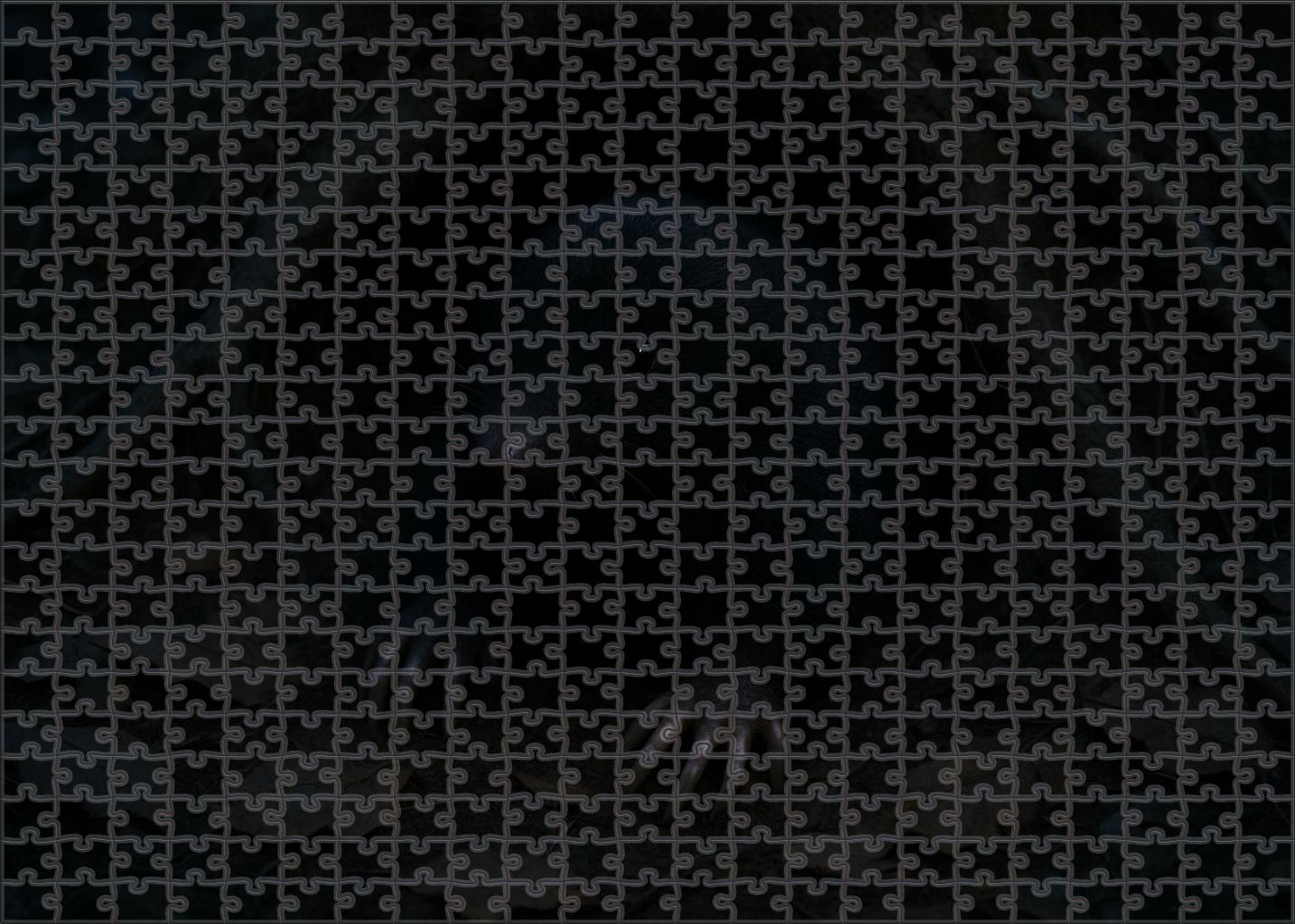 Obsidian Whisper Shadow-dwelling Burrower 50 Piece Puzzle