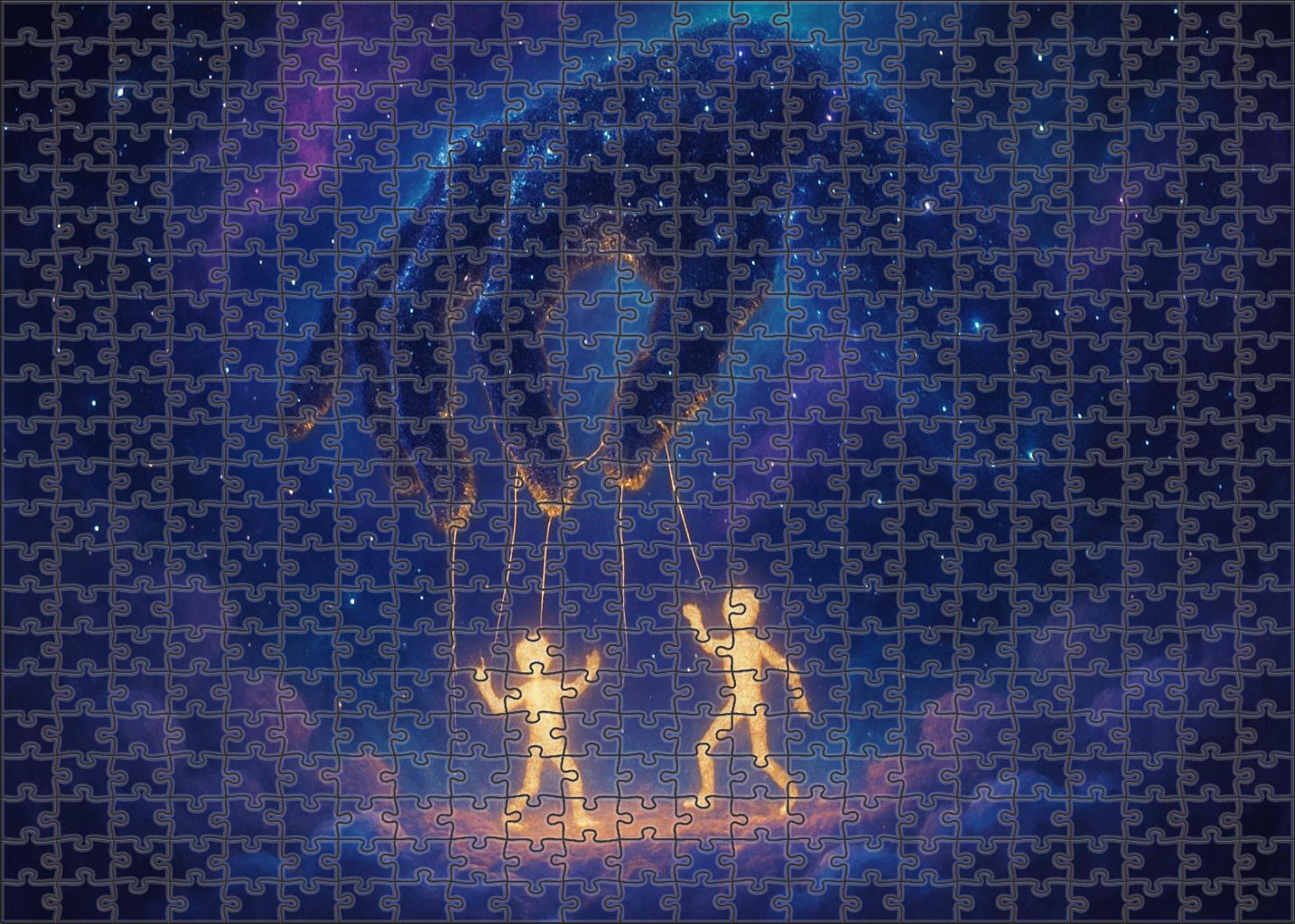Celestial Puppeteers Theater Large Format Puzzle