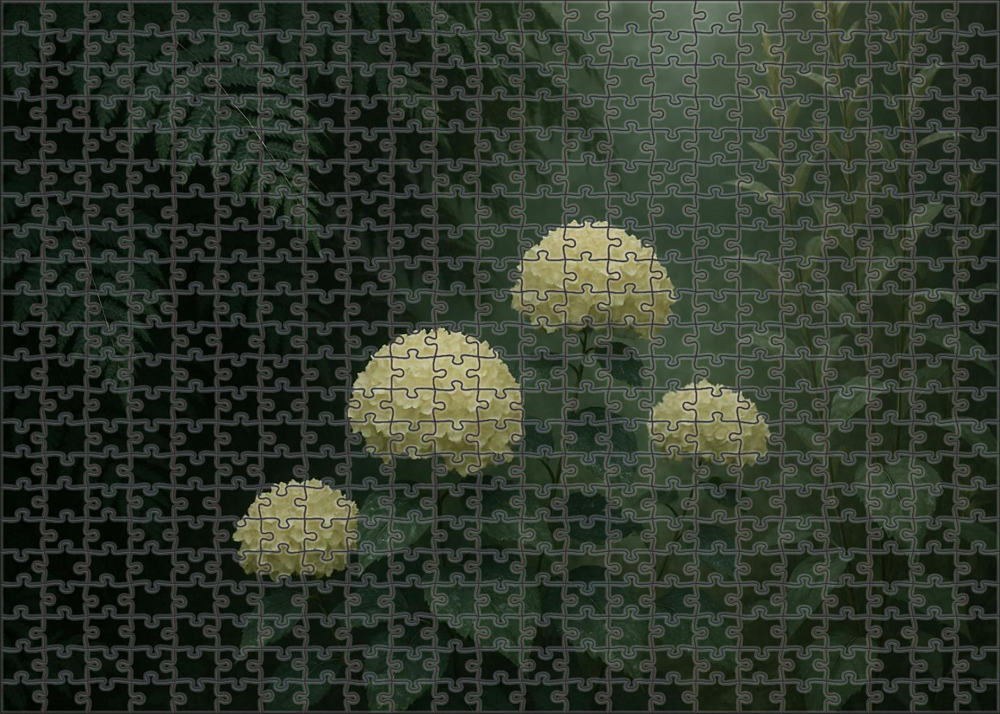 Twilight Fern And Bloom Nook 200 Piece Puzzle