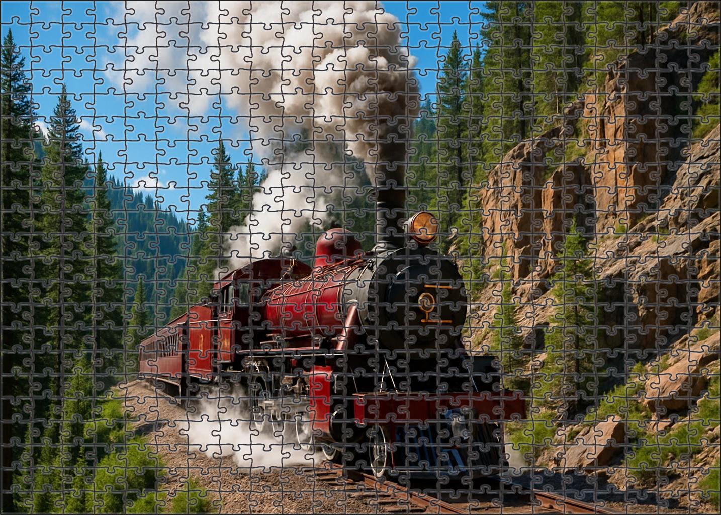 Crimson Ridge Steam Pioneer Puzzle Collection